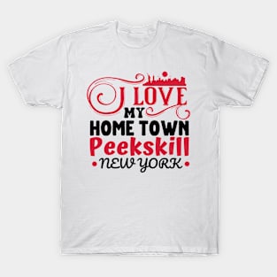I love Peekskill New York T-Shirt